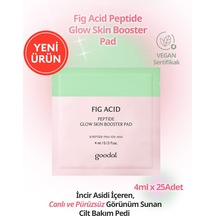 İncir Asidi İçeren Cilt Bakım Pedi 25 Adet Goodal Fig Acid Peptide Glow Skin Booster Pad