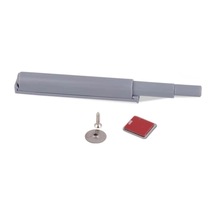 10 Adet Mıknatıslı Kapak İtici Bas Aç Kalın Tip 80 mm Gri