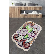 Forme Banyo Halısı Djt 70x120 cm Banyo Halısı Paspas Yıkanabilir Kaymaz