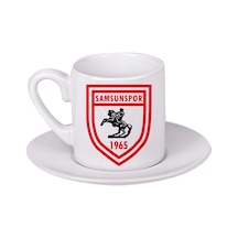 Samsunspor Türk Kahvesi Fincanı Beyaz