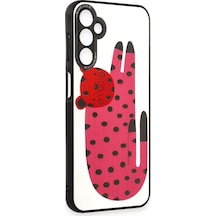 Newface Samsung Galaxy Uyumlu A04s Kılıf Mirror Desenli Kapak - Mirror - 12 Pembe