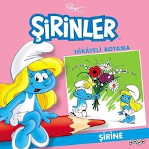 Şirine-Şirinler Hikayeli Boyama- Pogo