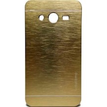 Samsung Uyumlu Core 2 G355 Metal Arka Kapak Motomo Gold 225217623