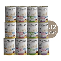 Anatolian Premium Karışık Ezme Yetişkin Kedi Konservesi 12 X 400 G
