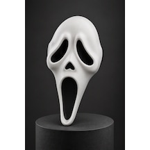 Çığlık Maskesi - Korku Filmi, Cadılar Bayramı Ve Cosplay Maskesi 3d Model