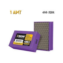 Sgs Islak Ve Kuru Elmas El Zımpara Pedi - 400 Kum - 1 Adet