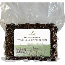 Zeytinseli Yağlı Sele Siyah Zeytin 1 Kg