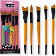 Pebeo Fırça Seti 5'li Set 19round+wave+angle+hattrick+whale's