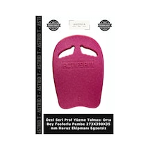 Özel Seri Prof Yüzme Tahtası Orta Boy Fosforlu Pembe 273x390x35 Mm Havuz Ekipmanı Egzersiz