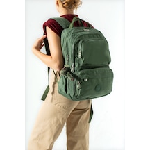 Ultra Hafif Çok Cepli Su Geçirmez Sırt Çantası Unisex Yeşil Model: 571-2h