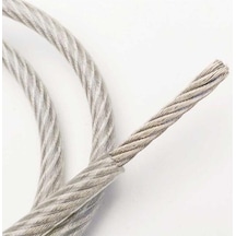 Ennalbur İzoleli Çelik Halat 8 Mm 5 Metre