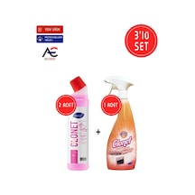 Clonet Temizlik Paketi Mutfak Temizleyici 750 ML + Banyo Ve Kireç Çözücü 2 x 750 ML