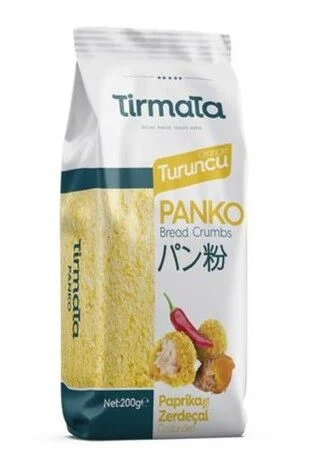 Tirmata Panko Ekmek Kırıntısı Paprika Zerdeçal Turuncu 200 Gr