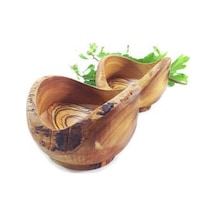 Zethome Zeytin Ağacı Ahşap Kütüklü Kase