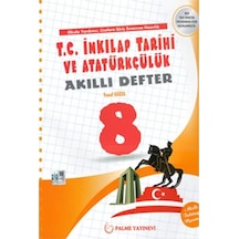 8 Sınıf Inkilap Tarihi Akıllı Defter Palme Yayınları