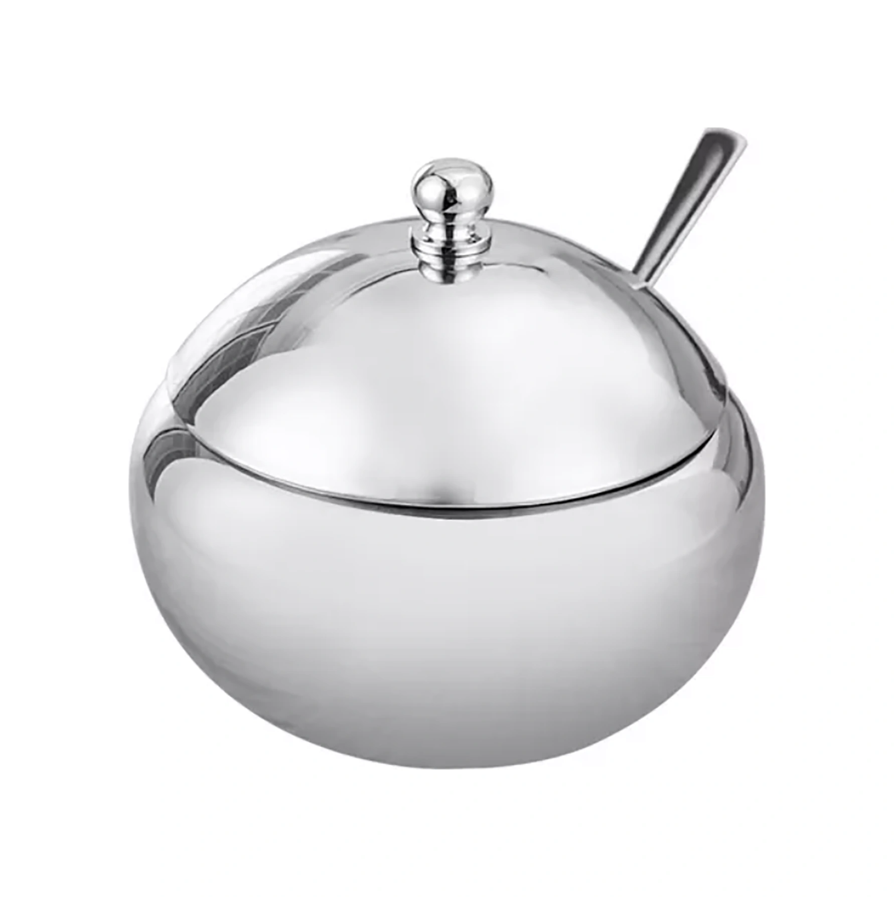 Kosona 304 Çelik Baharat Kavanozu 500ml Orta Boy - Kaçak Ve Kapaklı, Mutfak/parti İçin J13418m Gümüş