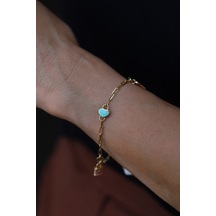 Yenigün Kuyumculuk 14 Ayar Altın Cetaş Bir Dilek Tut Ataç Bileklik Blk27147 Altın