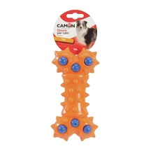 Geometric Tpr Çivili Kemik Şeklinde Eğlenceli Ve Dayanıklı Köpek Oyuncağı 17.5 Cm