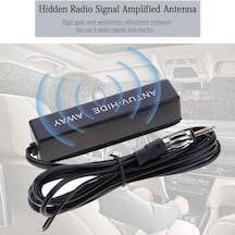 Universal Araç Gizli Güçlendirme Anteni 12v Elektronik Fm/am Radyo Anteni