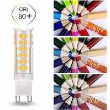 2 Adet G9 Led Ampül 7 Watt 75 Led,li Beyaz Işık