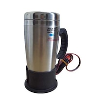 Gross 24 Volt Araç Termosu Ketil Su Isıtıcı Termos 500 Ml Krom