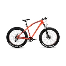 Bisan Savage Ft1 Altus Turuncu Siyah Fatbike Kalın Teker Bisikle Turuncu - Siyah