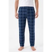 İki Yıldız Erkek Tek Penye Pijama Alt Bgl-st05658 İndigo