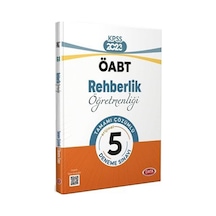 ÖABT Rehberlik Öğretmenliği Tamamı Çözümlü 5 Deneme Sınavı / K...