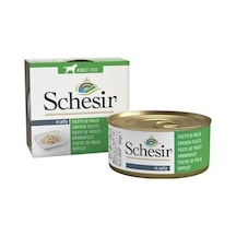Schesir Tavuk Filetolu Yetişkin Köpek Konservesi 150 G