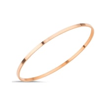14 Ayar Altın Kibrit Çöpü Bilezik - 7 Gram / Rose