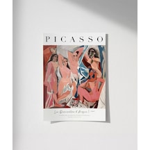 Çerçevesiz Poster Pablo Picasso Avignonlu Kızlar