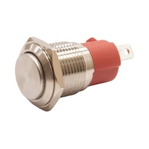 Motorobit 16D-G1 16Mm Çıkık Yaylı Metal Buton