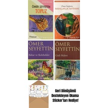 Ömer Seyfettin 4 Kitap Seti + Okuma Sticker'ları