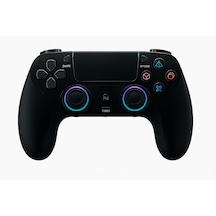 Ps-4 İçin Kablosuz Kontrol Cihazı Çift Titreşimli Rgb Led Gamepad