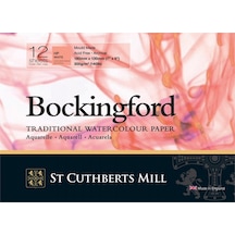 Bockingford Traditional Sulu Boya Defteri Hot Pressed 300G 12 Yap N11.3646