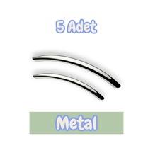 Eko Kumru Yay Alüminyum Metal Lüks Modern Mobilya Çekmece Mutfak Dolabı Kulpu Krom 192mm 5 Adet Krom