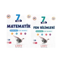 Limit 2027 7. Sınıf Matematik + Fen Bilimleri Soru Bankası Seti 2 Kitap Maarif Model