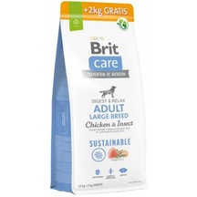 Brit Care Digest & Relax Tavuklu Böcek Proteinli Büyük Irk Yetişkin Köpek Maması 12 KG + 2 KG