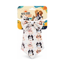 Lupox Shih Tzu Desenli Kravat 1