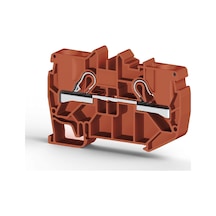 Klemsan Pyk 10-kr ,kırmızı-10mm,baskılı Ray Klemens