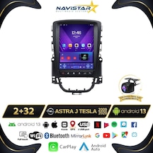 Opel Astra J Tesla 2009-2020 Model 2+32gb Android Carplay