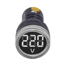 Tork Ad116dsv-b ,beyaz-24v..550v M22 Voltmetre