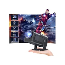 Polocsh Mini Projektör, 1080p Akıllı Projektör Dahili Android Tv 11.0, Wifi Ve Bluetooth