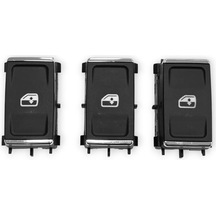 Skoda Octavia 2017-20 Üç Yolcu Kapısı Cam Düğmesi Krom 5e0959855a
