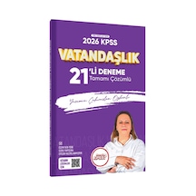 2026 Kpss Vatandaşlık 21li Deneme Tamamı Çözümlü Yasemin Özkanlı
