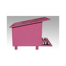 Kedi Kulübesi Basic Pearl Plus Yağlı Boyalı Kedi Evi 35 x 50 x 57 CM