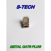 Cat 6 Ftp Metal Plug 1 Paket 100'Lü