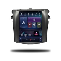 Toyota Corolla 2007-2012 Uyumlu 9.7 İnç Tesla Multimedya Carplay Geri Görüş Kamerası Hediye