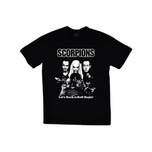 Stoned&Fame Scorpions Baskılı T-shirt SIYAH