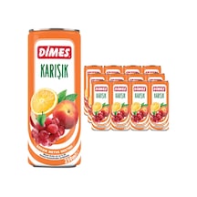 Dimes Meyve Nektarı Karışık 250 Ml X 12 Adet
